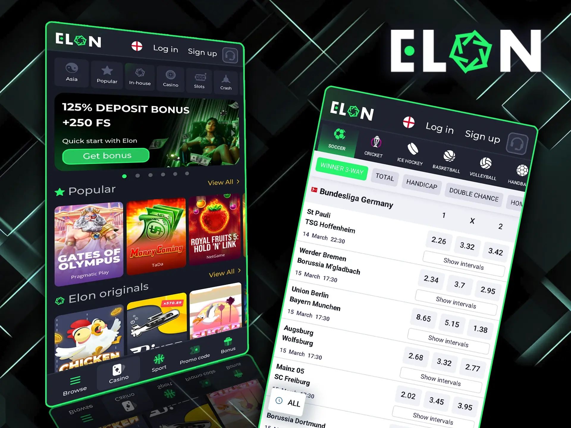 Try the unique ElonBet app where you will find plenty of options to make great money.