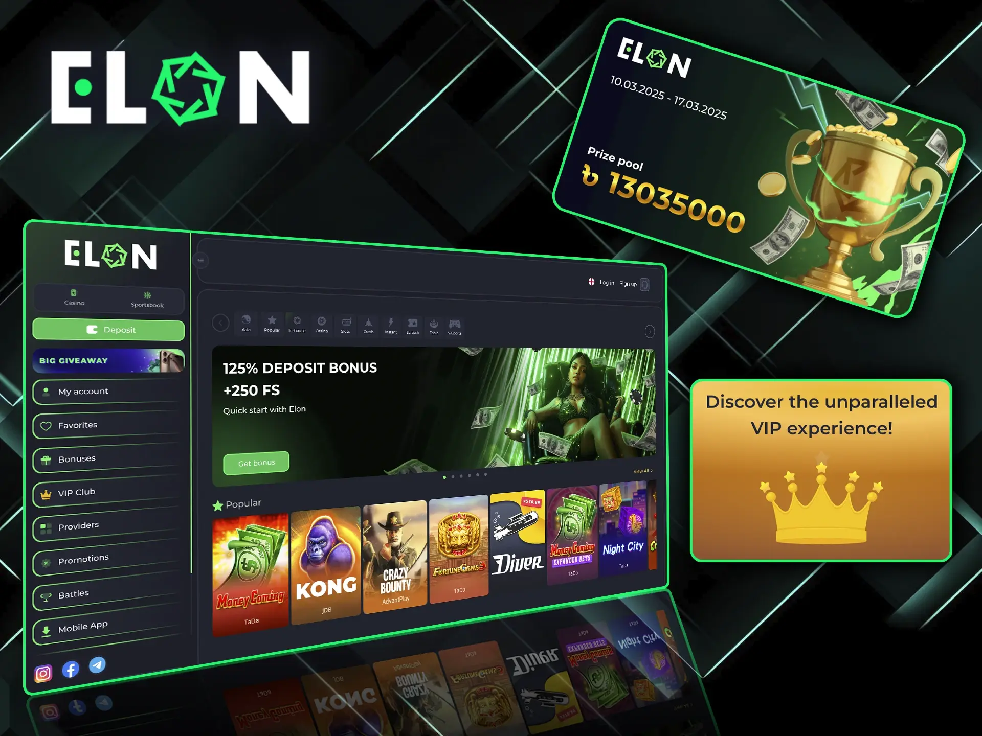 Utilise the top benefits of ElonBet Casino to achieve your goals.