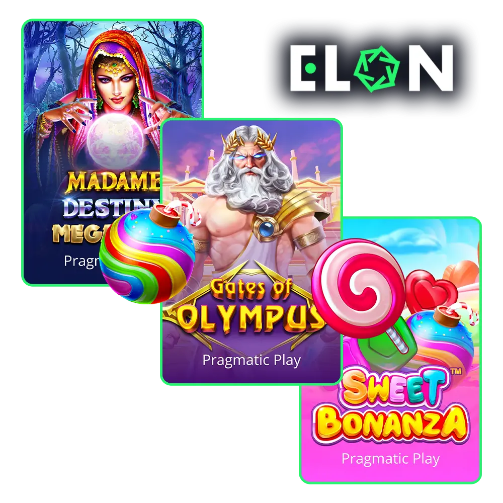 ElonBet offers the best slots games in the casino.