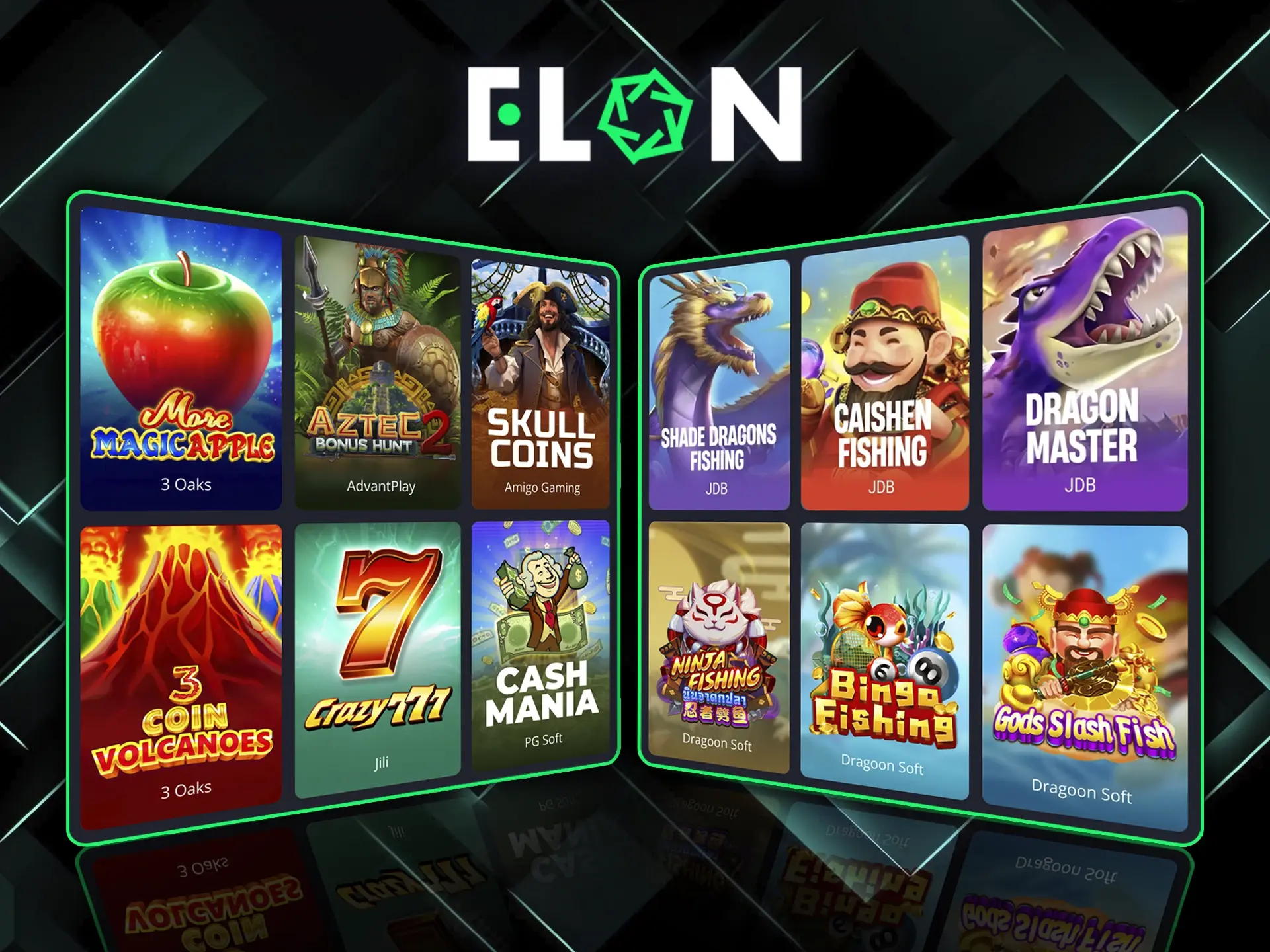 Explore the main advantages and varieties of slots at ElonBet Casino.